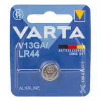 10 VARTA 1.5V VG13GA LR44 Button Cell Batteries (Best Before 11/2027)