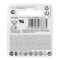 10 VARTA Lithium 3V CR2025 Button Cell Batteries (Best Before 05/2033)