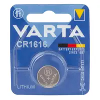 10 VARTA Lithium 3V CR1616 Button Cell Batteries (Best Before 08/2032)