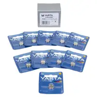 10 VARTA Lithium 3V CR1220 Button Cell Batteries (Best Before 02/2033)