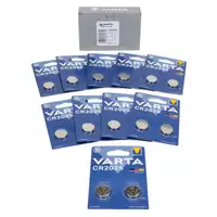 20 VARTA Lithium 3V CR2025 Button Cell Batteries (Best Before 01/2032)
