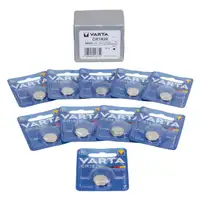 10 VARTA Lithium 3V CR1620 Button Cell Batteries (Best Before 03/2032)