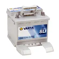 VARTA C22 DYNAMIC SLI Autobatterie Batterie Starterbatterie 12V 52Ah EN470A