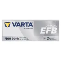 VARTA N60 DYNAMIC EFB Autobatterie Batterie Starterbatterie 12V 60Ah EN640A