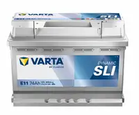 VARTA 574012068K262 DYNAMIC SLI E11 Batterie Starterbatterie 12V 74Ah EN680A B13