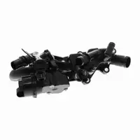 VEMO V46-99-0004 Thermostat Housing + Sensor for Renault Clio 4, Kangoo, and Megane 3 1.2 TCe