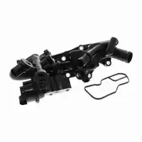 VEMO V46-99-0004 Thermostat Housing + Sensor for Renault Clio 4, Kangoo, and Megane 3 1.2 TCe