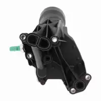 VEMO Oil Cooler + Oil Filter Housing + Filter for AUDI A6 C7 Q5 8RB 2.0 TDI Engine Code CNHA