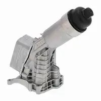 VEMO Oil Cooler + Aluminum Oil Filter Housing + Filter for BMW 3 Series G20, G21; 5 Series G30, G31; X3 G01, G02; B48