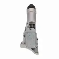 VEMO Oil Cooler + Aluminum Oil Filter Housing + Filter for BMW 3 Series G20, G21; 5 Series G30, G31; X3 G01, G02; B48