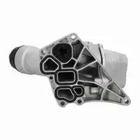 VEMO Oil Cooler + Aluminum Oil Filter Housing + Filter for BMW 3 Series G20, G21; 5 Series G30, G31; X3 G01, G02; B48