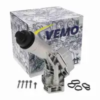 VEMO Oil Cooler + Aluminum Oil Filter Housing + Filter for BMW 3 Series G20, G21; 5 Series G30, G31; X3 G01, G02; B48