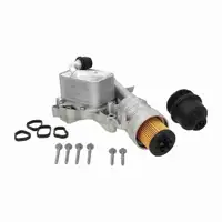 VEMO &Ouml;lk&uuml;hler + &Ouml;lfiltergeh&auml;use ALU + Filter f&uuml;r BMW 1er F40 2er F45 F44 X1 F48 B38 B48