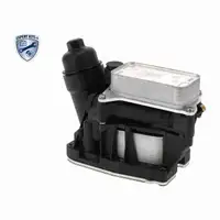 VEMO Oil Cooler + Oil Filter Housing (Aluminum) for BMW 1 Series F20, F21; 3 Series E90&ndash;E93; 5 Series F10, E84, F25, N47