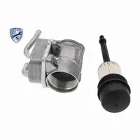 VEMO Oil Cooler + Oil Filter Housing for MERCEDES W202, W203, W210, W211, W639, C219, M112, M113