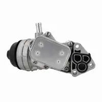 VEMO Oil Cooler + Housing + Filter for MERCEDES-BENZ W176, W177, W246, W247, C117, X247 1.6/2.0