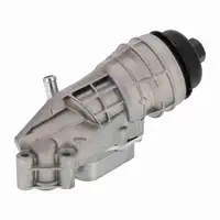 VEMO Oil Cooler + Housing + Filter for MERCEDES-BENZ W176, W177, W246, W247, C117, X247 1.6/2.0