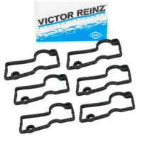 6x VICTOR REINZ Ventildeckeldichtung f&uuml;r PORSCHE 964 3.6 Carrera / Turbo oben 96410517301