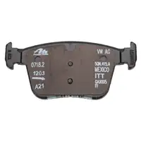 Bremsscheiben + Bremsbel&auml;ge f&uuml;r VW Golf 7 Passat B8 Tiguan Touran A3 8V Q3 F3 TT FV hinten