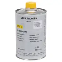 3L 3 Liter ORIGINAL AUDI SEAT SKODA VW Bremsflüssigkeit DOT 4 VW NORM 501 14 B000750M3