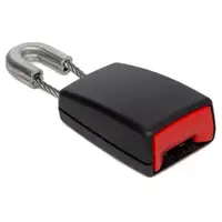 ORIGINAL VW Gurtschloss Sicherheitsgurt Caddy 3 Transporter T5 T6 hinten 7E0857740A QVZ