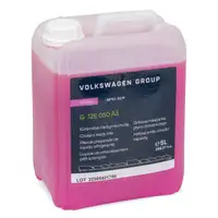 10L 10 Liter ORIGINAL VW AUDI K&uuml;hlerfrostschutz G12EVO FERTIGMIX READY MIX ROT G12E050A3