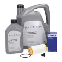 6L ORIGINAL 0W30 Motor&ouml;l + MAHLE &Ouml;lfilter f&uuml;r VW Golf 7 8 Passat B8 Tiguan 1.8/2.0 TFSI