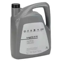 HIRSCHER Filterset + 6L ORIGINAL 0W20 Motor&ouml;l f&uuml;r AUDI A4 8W B9 A5 F5 2.0/35/40/45 TFSI