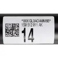 Sto&szlig;d&auml;mpfer Gasdruckd&auml;mpfer + Dreckschutz f&uuml;r VW SKODA Citigo SEAT Mii hinten 1S0513025Q