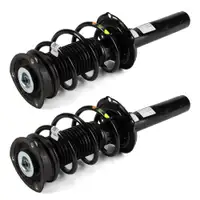 2x shock absorbers + strut bearings + dust covers + springs for VW Tiguan (model year 2017 and later), front 5QF412022BN