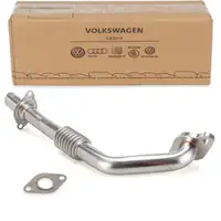 ORIGINAL VW Rohrleitung AGR Ventil + Dichtung Crafter Multivan Transporter T6 2.0 TDI