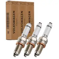 3x ORIGINAL VW Z&uuml;ndkerze Polo 6 Arona Ibiza 5 Kamiq Scala 1.0 TGI / CNG 04E905602A