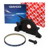 DAYCO Zahnriemen &Ouml;lpumpe + Schraube febi Wellendichtring f&uuml;r VW Golf 7 Passat 1.6/2.0 TDI