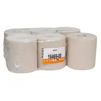 ZETCLEAN 6 rolls, 320 m each, MIDI paper towel rolls, 38 x 20 cm, 1-ply, WHITE