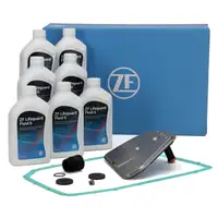 ZF Getriebefilter Satz + 7L Getriebe&ouml;l f&uuml;r BMW E65 X3 X5 X6 6-Gang Automatik 6HP32 6HP26X