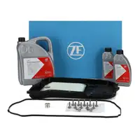 ZF Getriebe&ouml;lwanne + 7L febi Getriebe&ouml;l f&uuml;r AUDI A4 A5 A6 A7 A8 Q5 Q7 Q8 VW Touareg