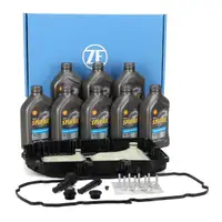 ZF Getriebe&ouml;lwanne + 8L SHELL SPIRAX S6 ATF D971 Getriebe&ouml;l f&uuml;r MERCEDES 9G-TRONIC 725