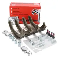 ZIMMERMANN Bremsbacken + Federn + Nachsteller Satz f&uuml;r MERCEDES V-Klasse Viano Vito W639