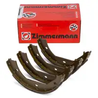 ZIMMERMANN Bremsbacken Satz f&uuml;r BMW E81 E87 E88 E82 E46 E90-93 F30-36 E39 X1 E84