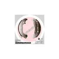 ZIMMERMANN Brake Drums + Brake Shoes for VW Polo 6 AW1 BZ1 SEAT Ibiza 5 PR-1KG (Rear)