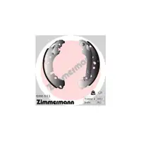ZIMMERMANN Brake Drums + Brake Shoes for FORD 7 MK7 1.0 EcoBoost, 1.1, and 1.5 TDCi (Rear)