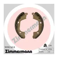 ZIMMERMANN Bremsbacken Satz f&uuml;r RENAULT Captur 2 MITSUBISHI ASX (VSX_, VSE_) hinten