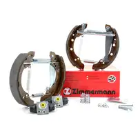 ZIMMERMANN Bremsbacken + Radbremszylinder Satz f&uuml;r SEAT Ibiza 3 VW GOLF 2 3 Polo 9N AUDI