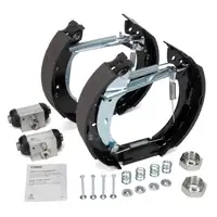 ZIMMERMANN Bremsbacken + Radbremszylinder für CITROEN Saxo Xsara PEUGEOT 106 2 206 306