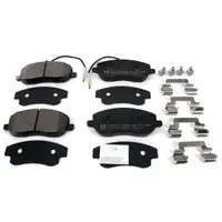 ZIMMERMANN Bremsscheiben + Bel&auml;ge Wako f&uuml;r CITROEN C8 Jumpy PEUGEOT 807 Expert vorne