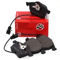 ZIMMERMANN Brake Pads + Warning Contact Sensor for AUDI 100 A6 4A C4 (Front) 4A0698151C