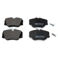 ZIMMERMANN Brake Discs + Pads + Wako for MERCEDES W124 C124 S124 200 200-300D (front)