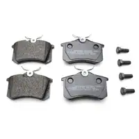 ZIMMERMANN Bremsscheiben + Radlager + Bel&auml;ge f&uuml;r CITROEN C4 2 1.6 VTi 120 + 1.6 HDi hinten
