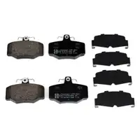 ZIMMERMANN Brake Discs + Pads for NISSAN Almera 2 N16, Primera P10, P11 (Rear)