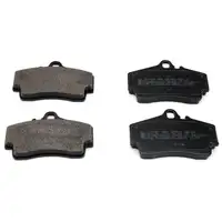 ZIMMERMANN Bremsscheiben pb:z Bel&auml;ge Wako f&uuml;r PORSCHE Boxster 986 S Cayman 987 S R hinten